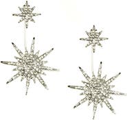 EYE CANDY LOS ANGELES Northstar CZ Drop Earrings