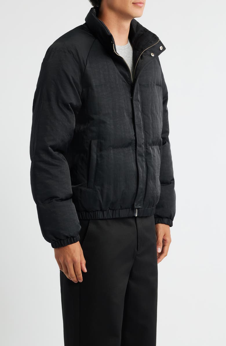 KROST Water Repellent Nylon Puffer Jacket, Alternate, color, Black