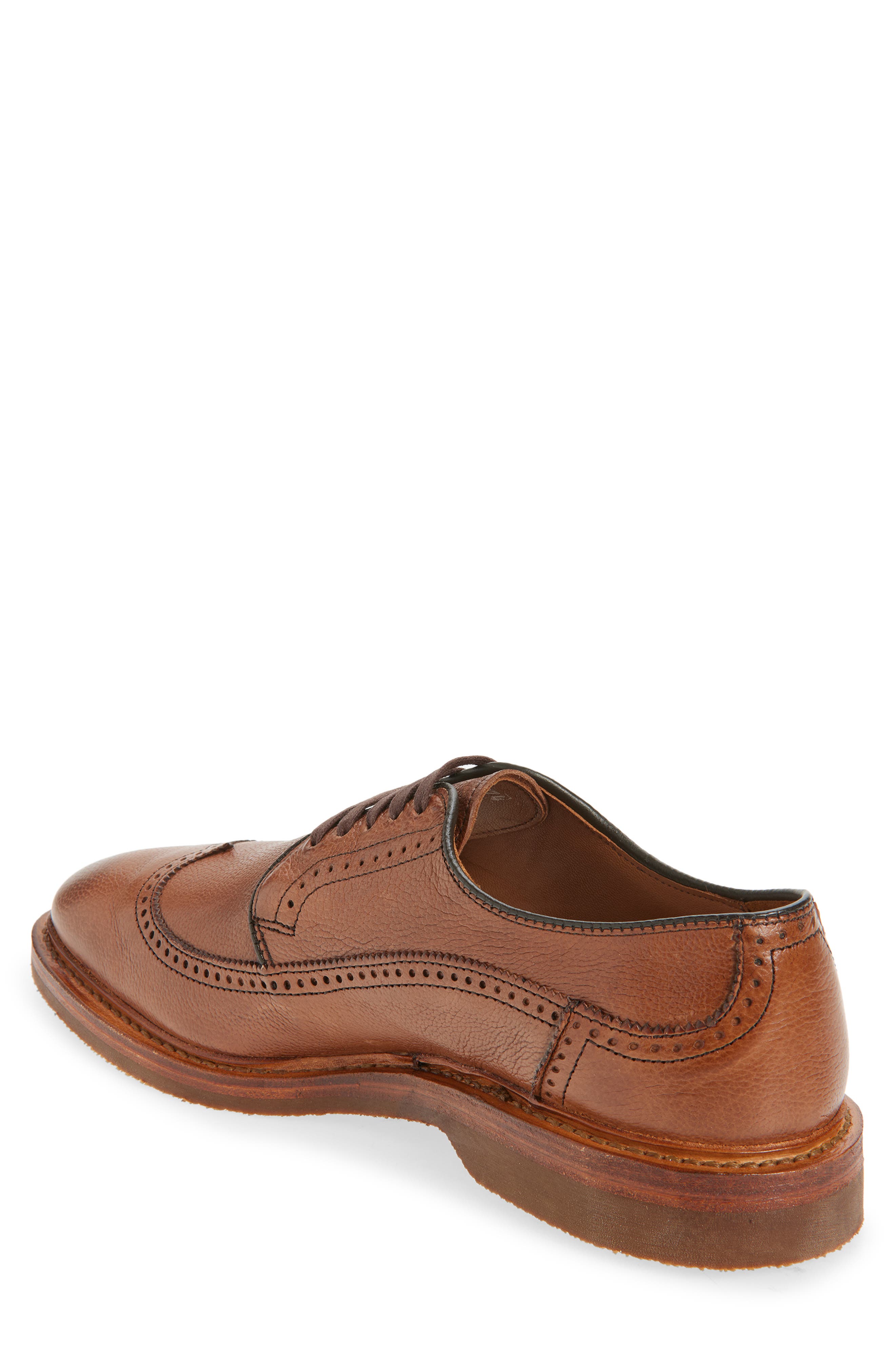 Allen Edmonds Winstonverse Longwing Derby, Alternate, color, Chili
