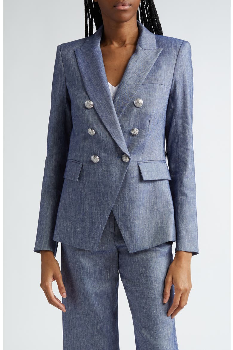 Miller Dickey Jacket, Main, color, BLUE MELANGE