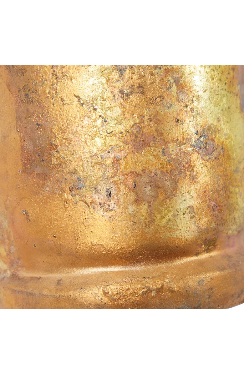 UMA Goldtone Metal Meditation Decorative Cow Bell with Jute Hanging Rope - Set of 3, Alternate, color, Gold