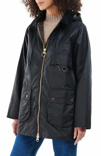 Barbour Highclere Hooded Waxed Jacket