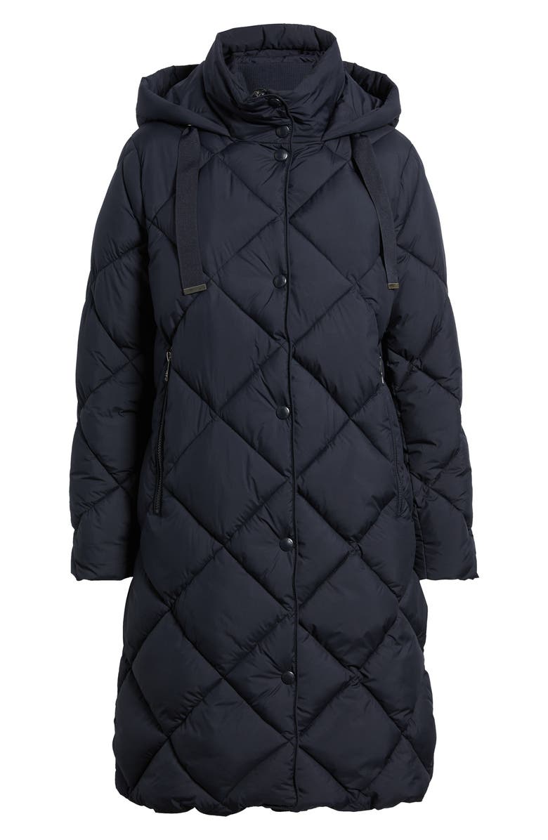 Sam Edelman Hooded Puffer Coat, Alternate, color, Navy