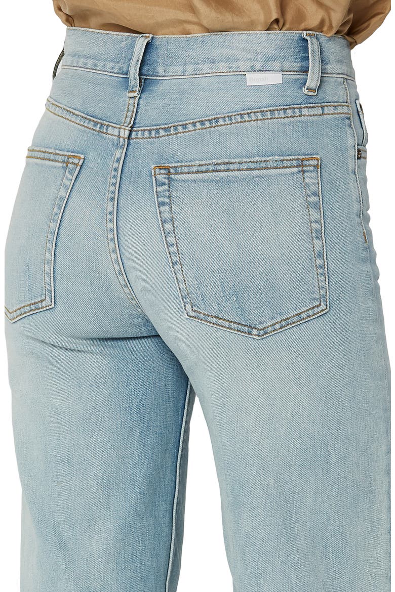 The Mikey High Waist Ankle Straight Leg Jeans, Alternate, color, THE THIRD MAN