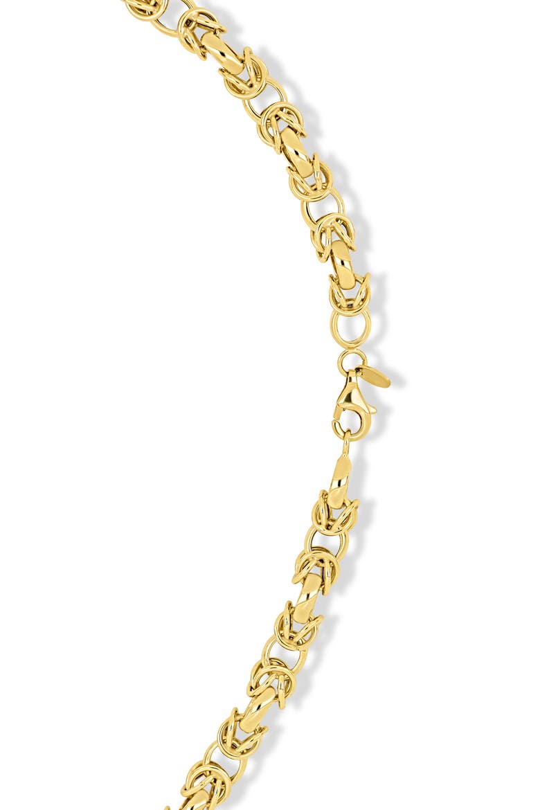 14K Gold Interwoven Chain Necklace, Alternate, color, 14K YELLOW GOLD