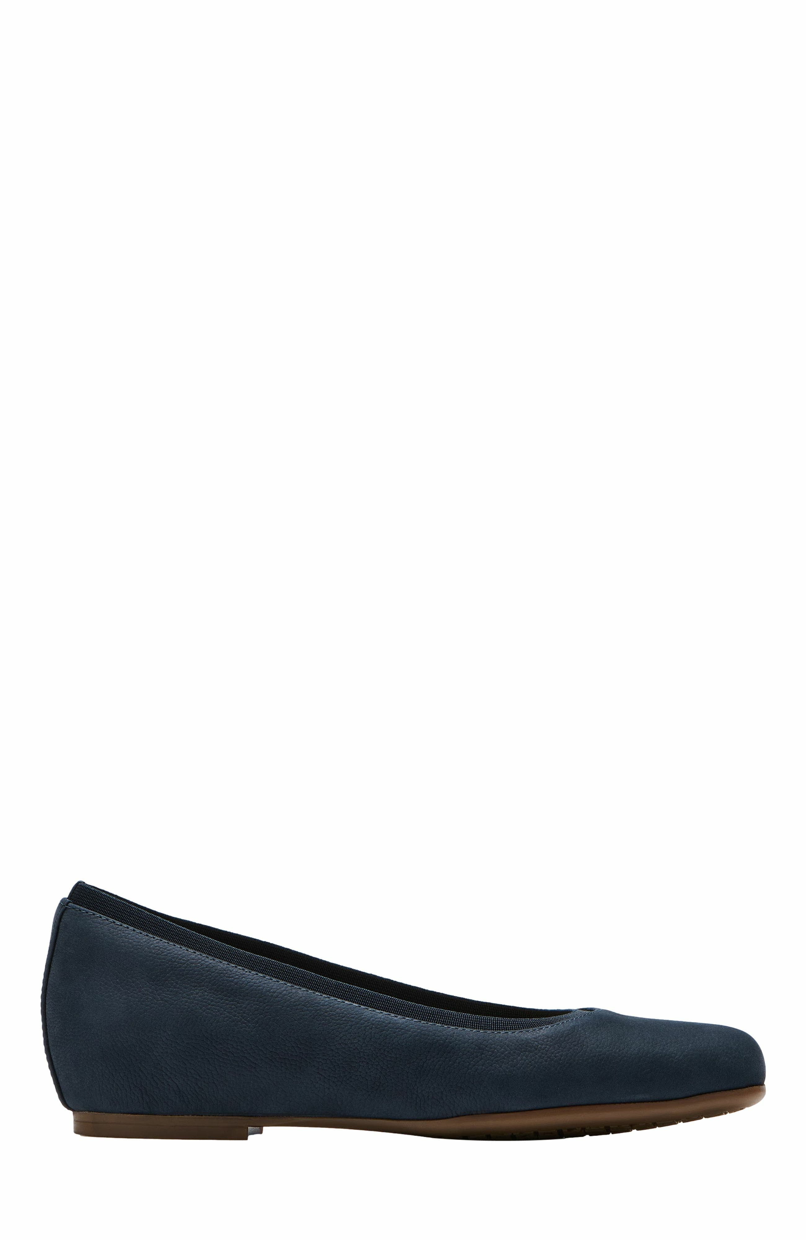 Cadence Ballet Flat, Alternate, color, Navy - Regular