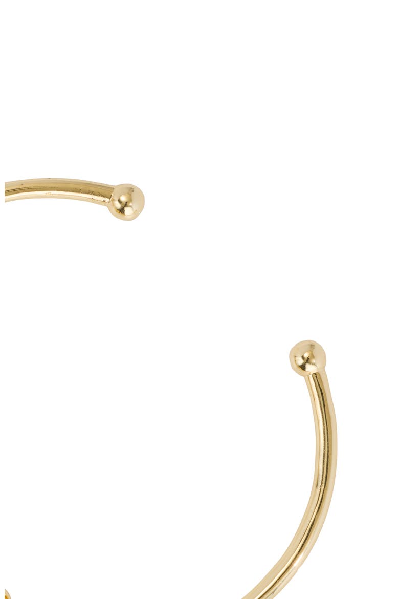 Cubic Zirconia Wrap Cuff, Alternate, color, GOLD