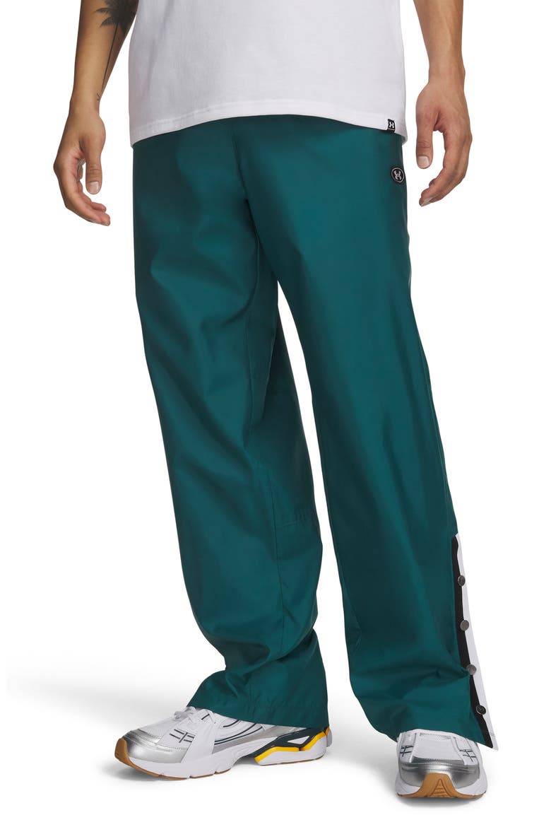 Icon Woven Pants, Main, color, RACK GREEN