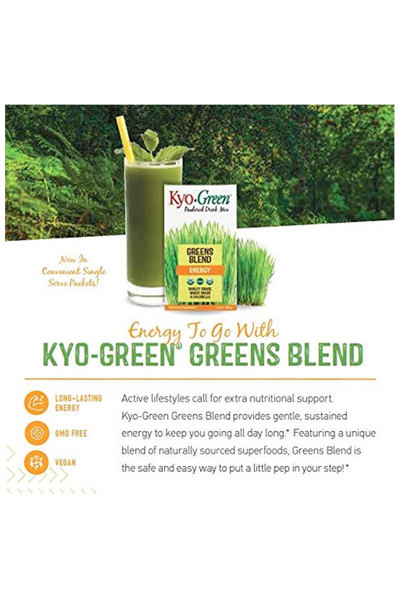 Greens Blend Energy, Powdered Drink Mix, 10 oz, Alternate, color, None