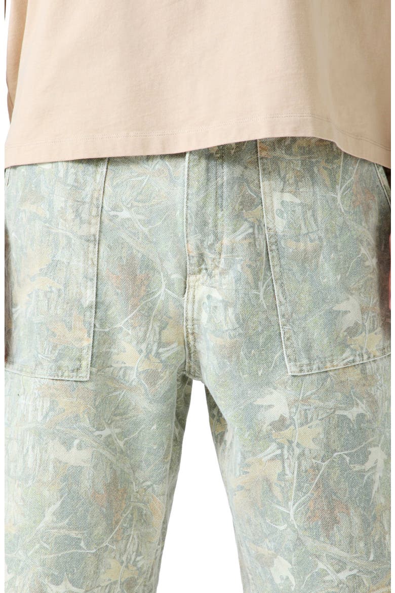 Camo Canvas Utility Carpenter Pants, Alternate, color, FMEM-BROWN