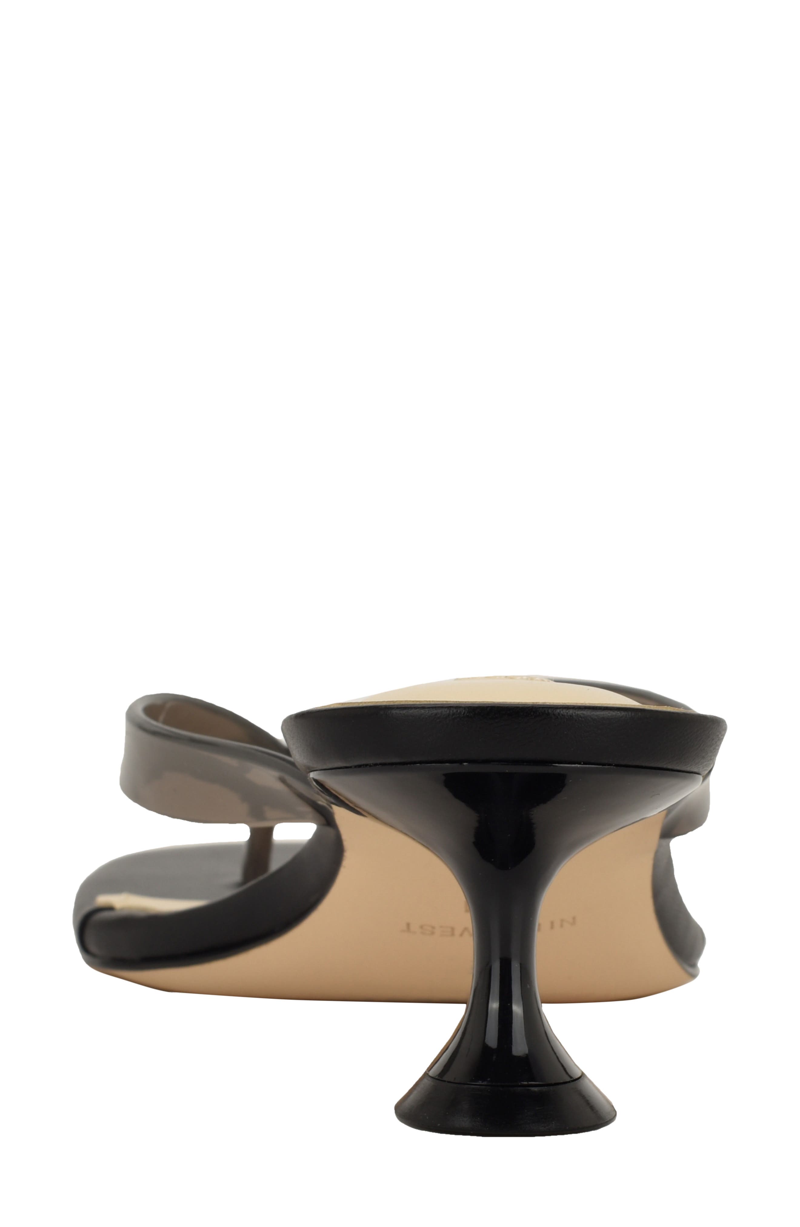 Nine West Crisee Kitten Heel Flip Flop, Alternate, color, 