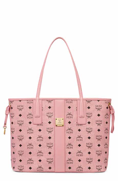 MCM Medium Liz Visetos Coated Canvas Shopper