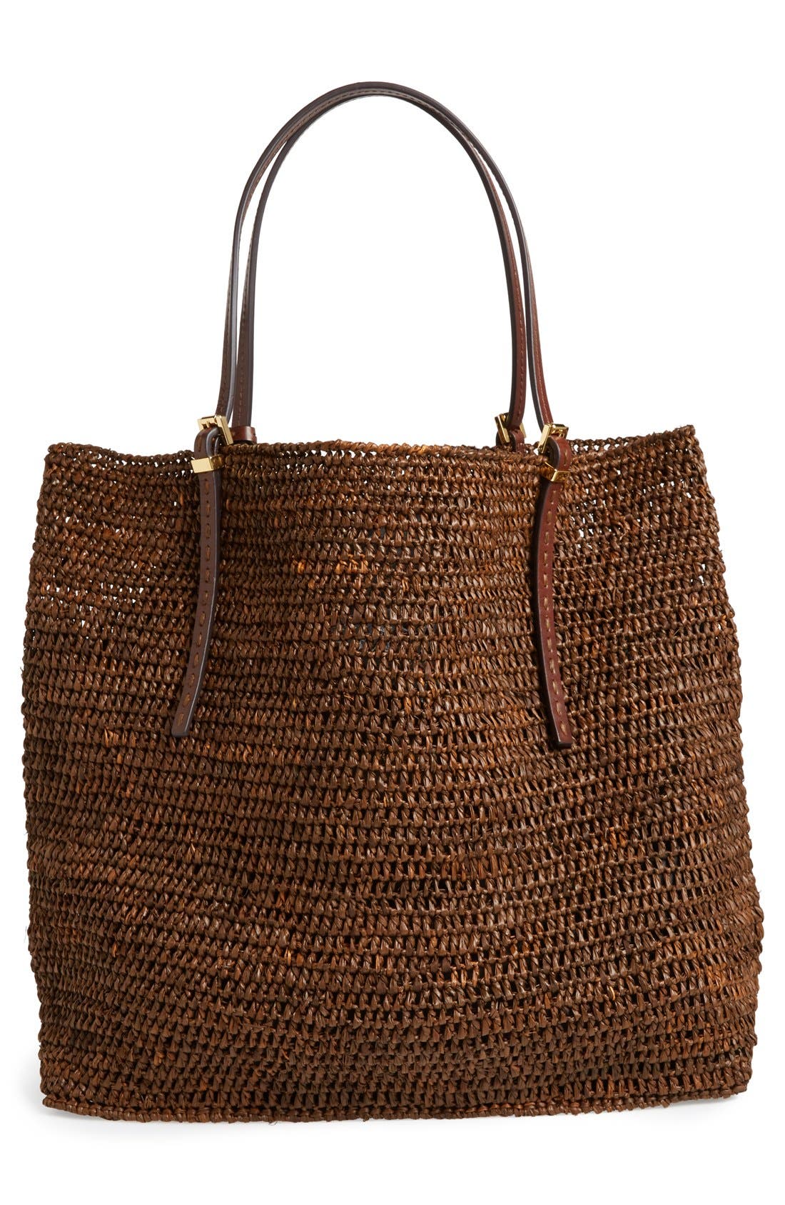Michael Kors 'Santorini' Raffia Tote (Women) | Nordstrom