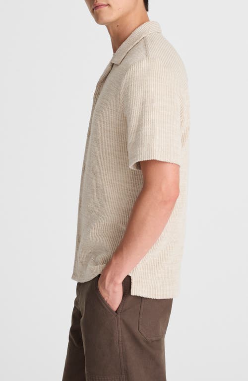 Madewell Textured Stripe Camp-collar Shirt