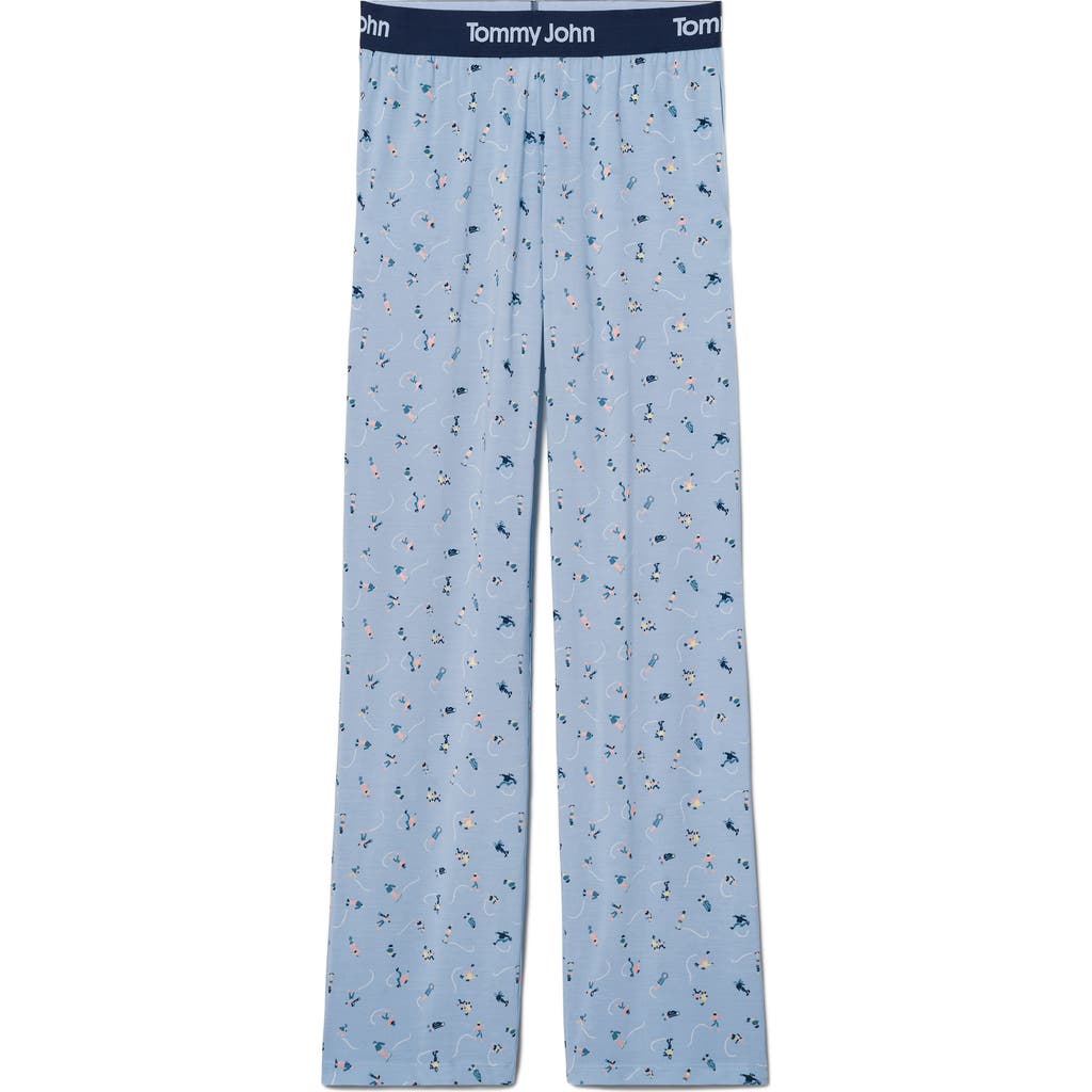 Tommy John Second Skin Pajama Pants In Blue