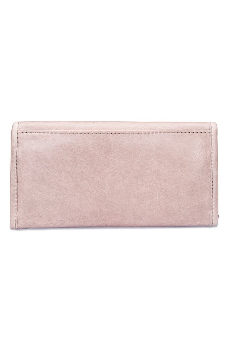 Frye Melissa Leather Wallet, Alternate, color, Mushroom
