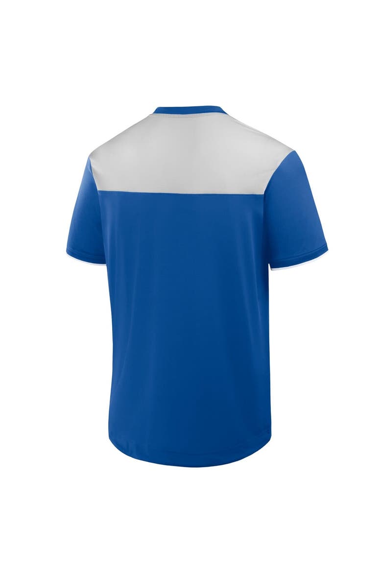 Men's Fanatics Royal New York Mets Walk Off V-Neck T-Shirt, Alternate, color, Royal