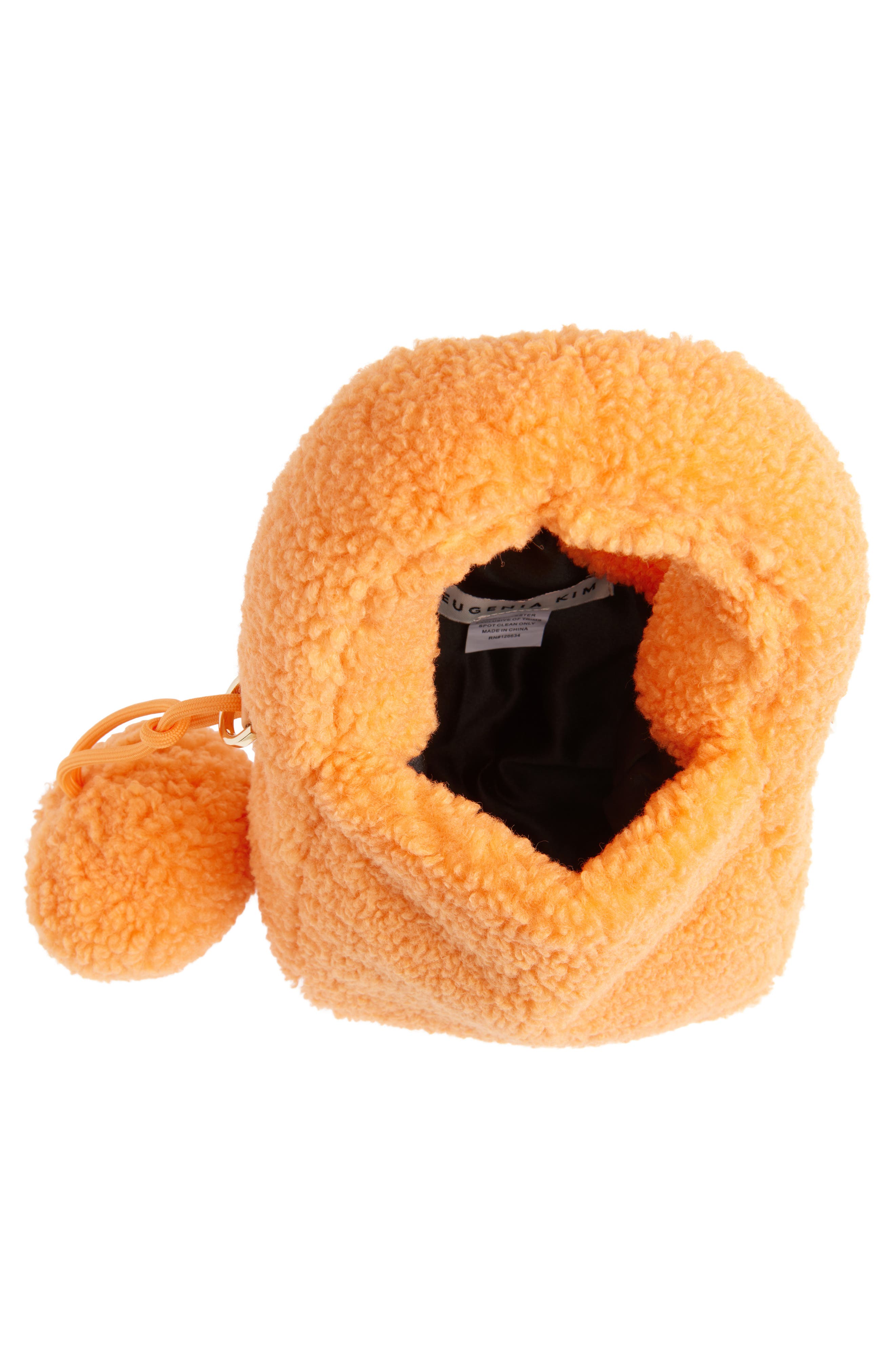 Eugenia Kim Tate Faux Shearling Crossbody Bag, Alternate, color, 