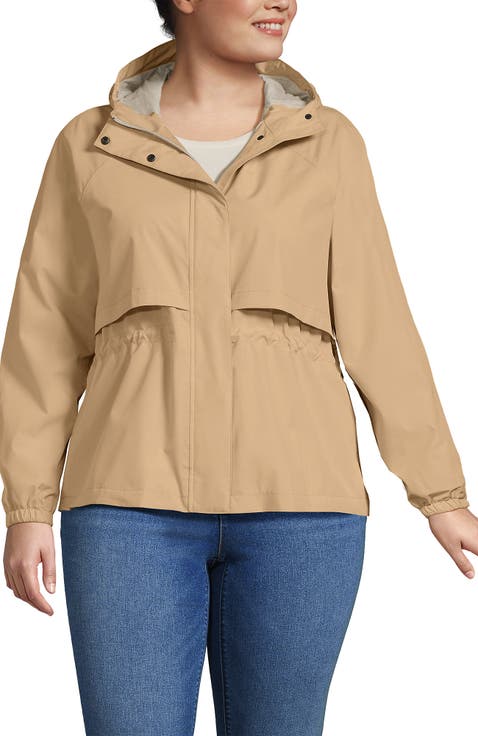 Plus Size Squall Packable Rain Jacket