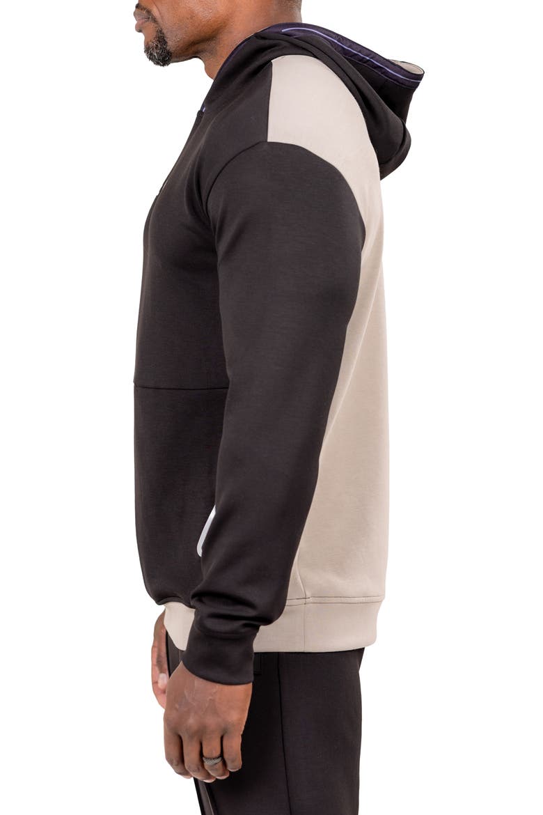 Marthyr Pullover Hoodie, Alternate, color, BLACK