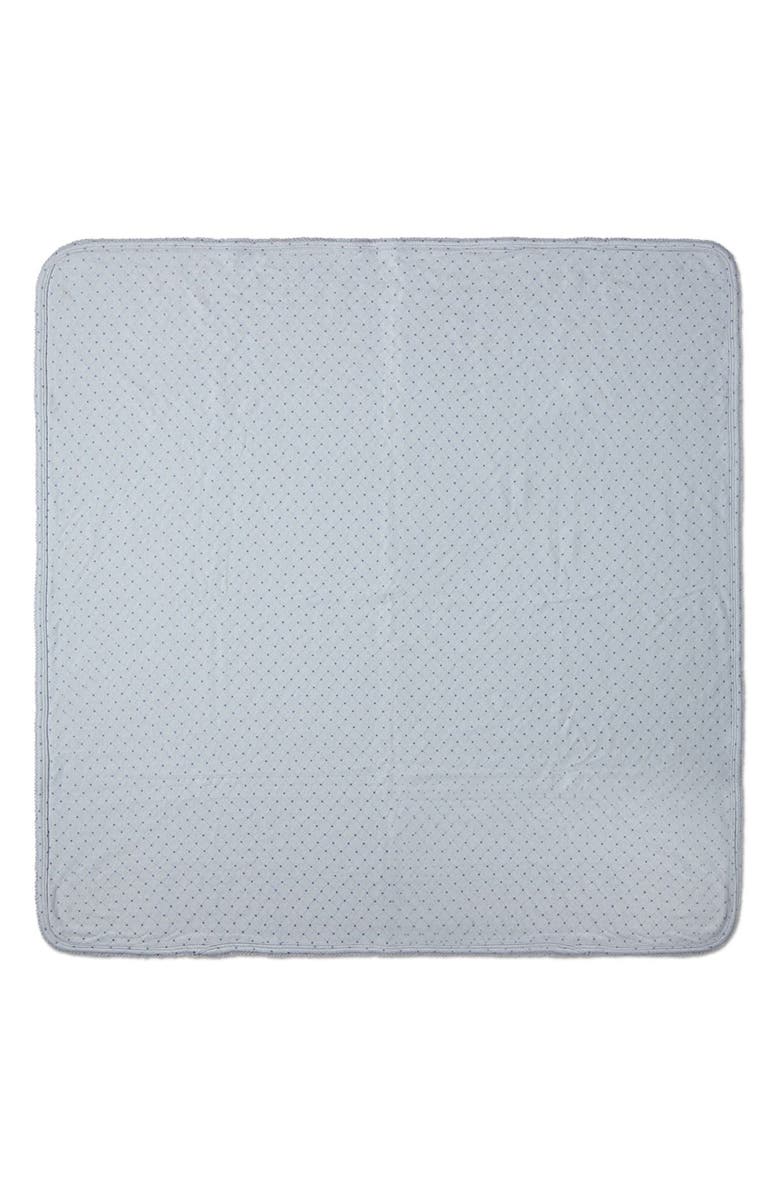 MiniMoi 3 Piece Baby Rayon Blend Pointelle Footie Set, Alternate, color, Blue