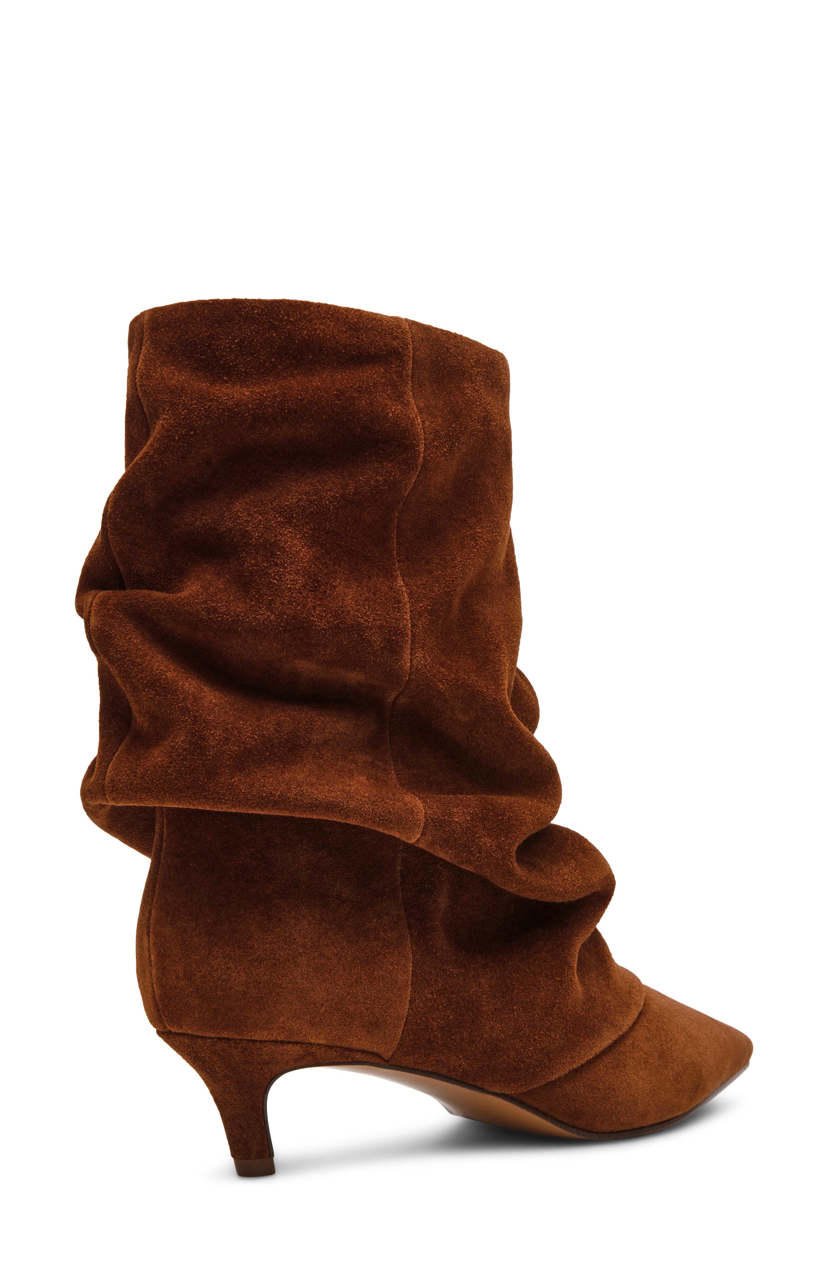 Lennox Pointed Toe Bootie, Alternate, color, UMBER SUEDE