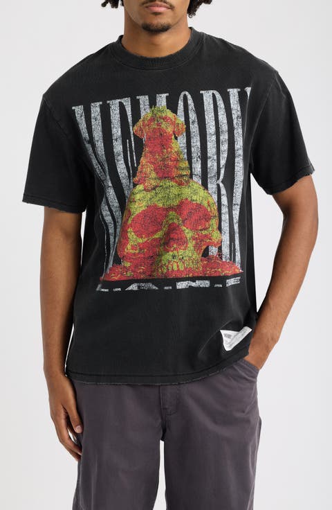 Alpha Oversize Cotton Graphic T-Shirt