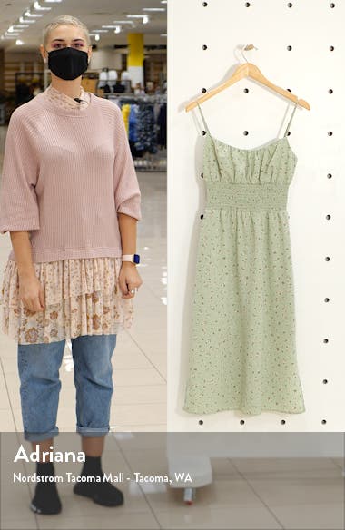 WAYF Sandy Smocked Waist Sundress (Women) | Nordstromrack