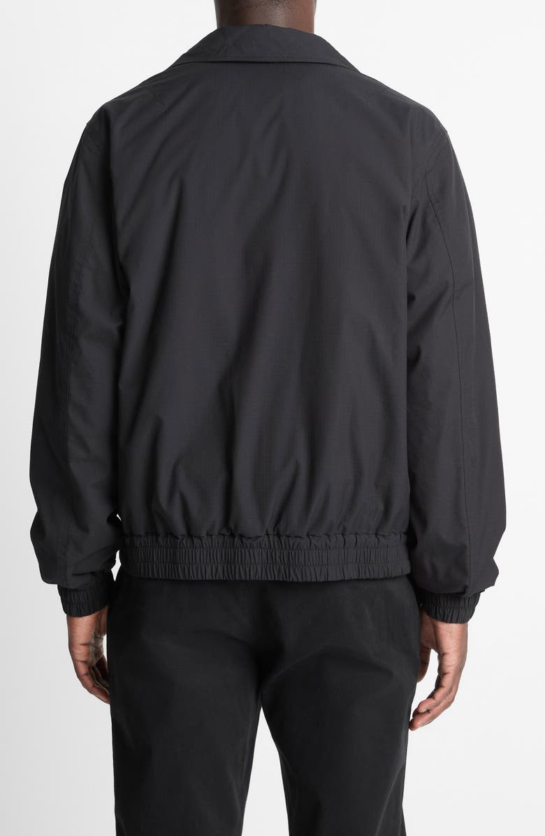Vince Ripstop Bomber Jacket, Alternate, color, Black