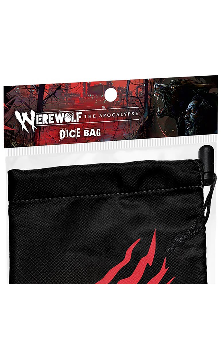 Renegade Game Studios Werewolf The Apocalypse 5th Edition Roleplaying Game Dice Bag, Alternate, color, Multicolored