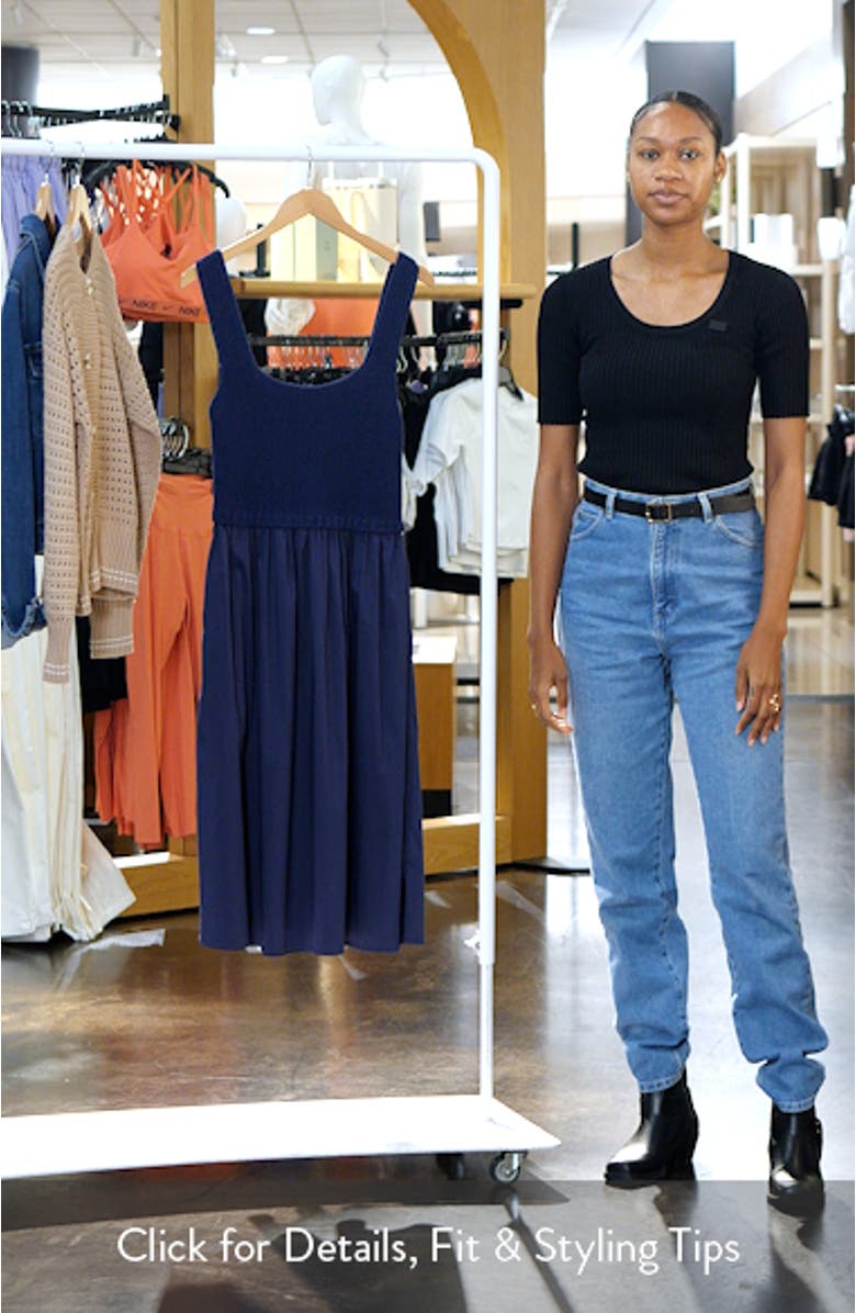 Mixed Media A-Line Dress, sales video thumbnail