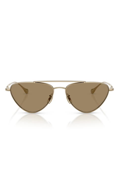 56mm Jil Sander Edition 1 Cat Eye Sunglasses