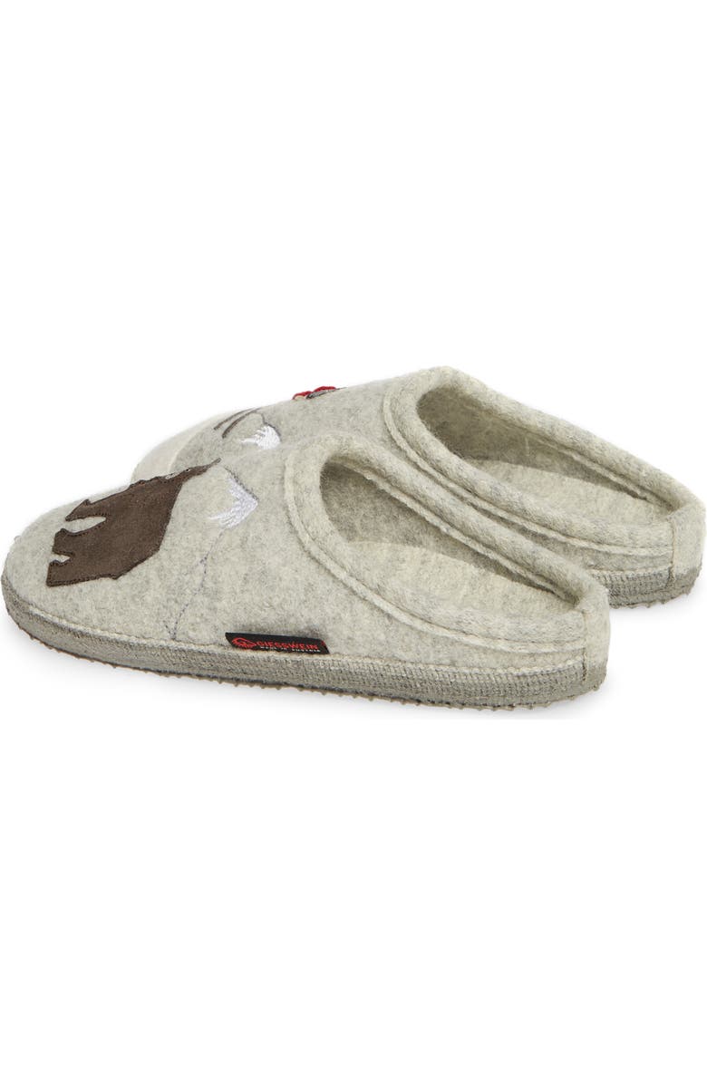Giesswein Downhill Boiled Wool Slipper, Alternate, color,