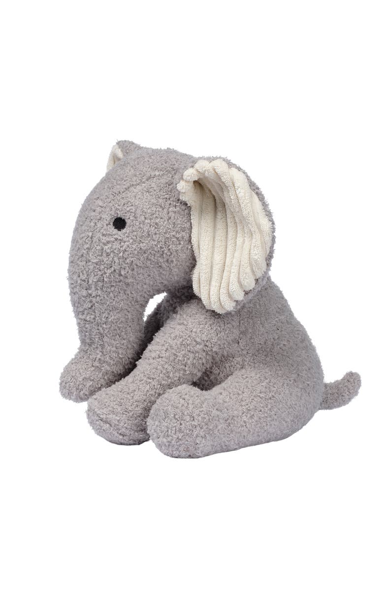 Lambs & Ivy Jungle Adventure Plush Elephant Stuffed Animal Toy - Little Peanut, Alternate, color, Gray