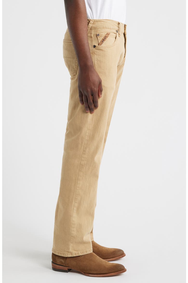 M7 Grizzly Slim Straight Leg Jeans, Alternate, color, DARK KHAKI
