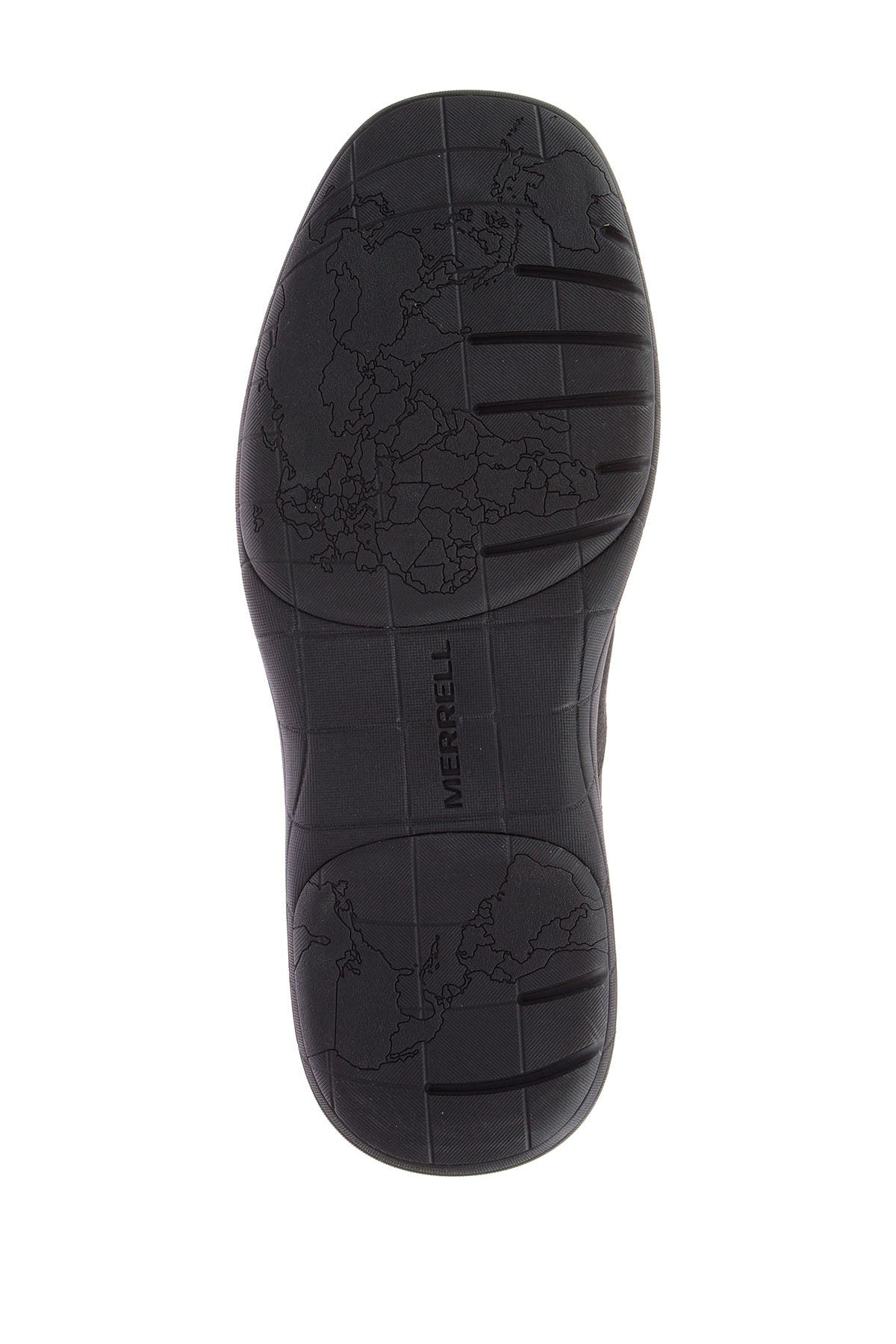 Merrell World Vue Leather Sneaker, Alternate, color, 