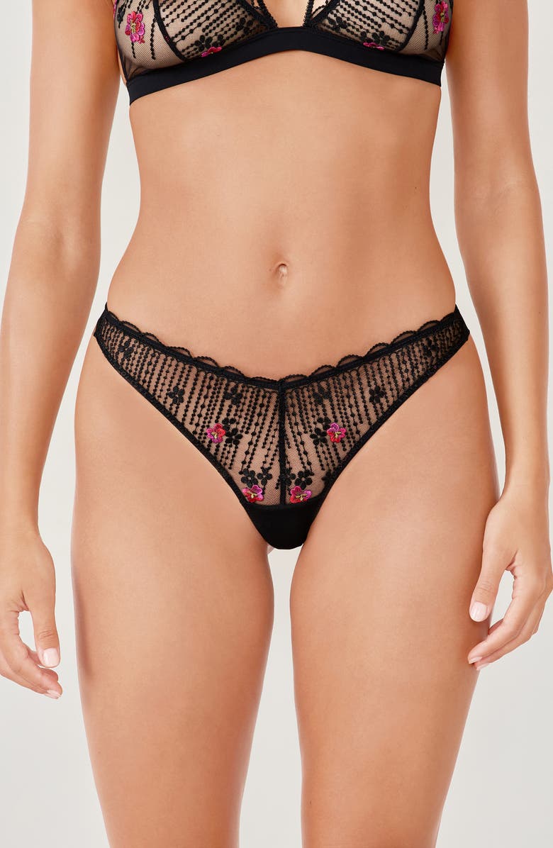 Etam Drama Tanga, Main, color, Black
