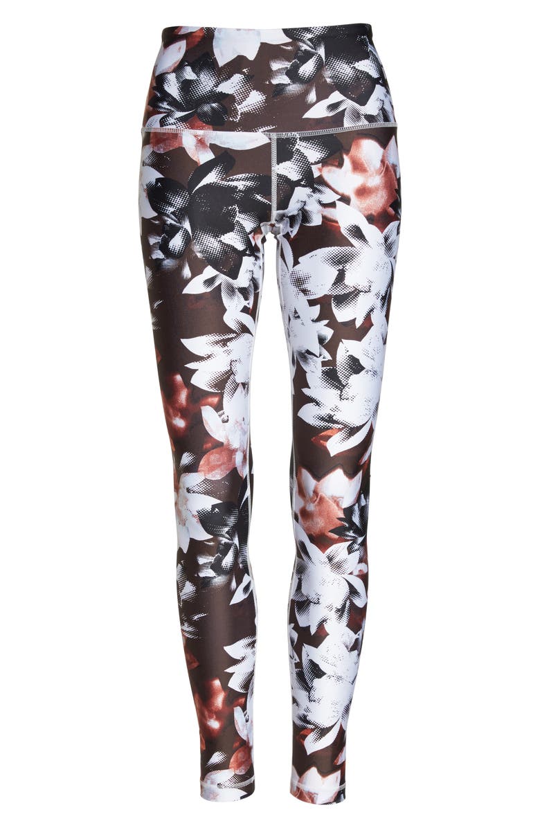 Zella Print Slick High Waist Leggings, Alternate, color,