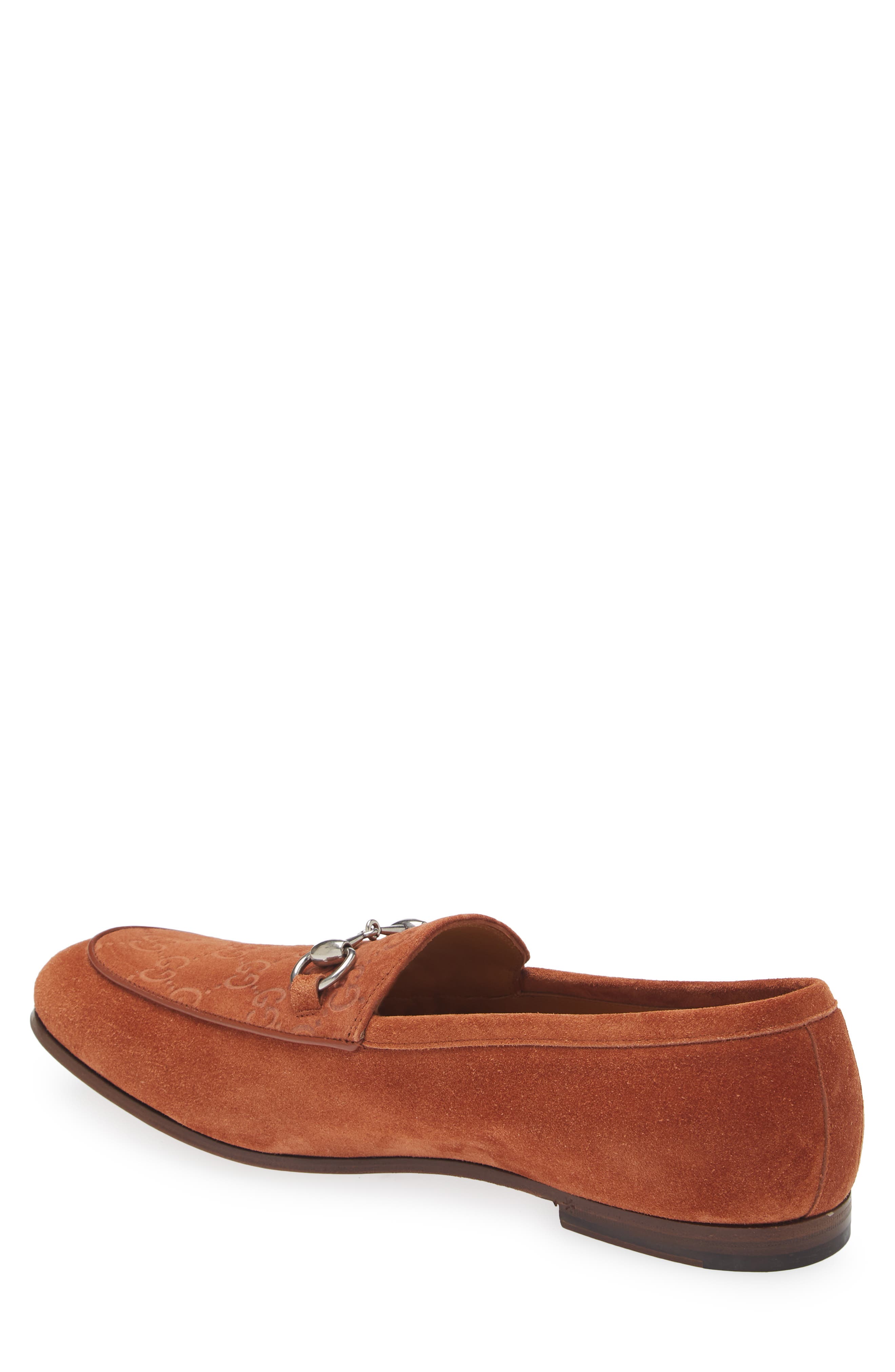 Gucci Jordy Monogram Bit Loafer, Alternate, color, Corrosion