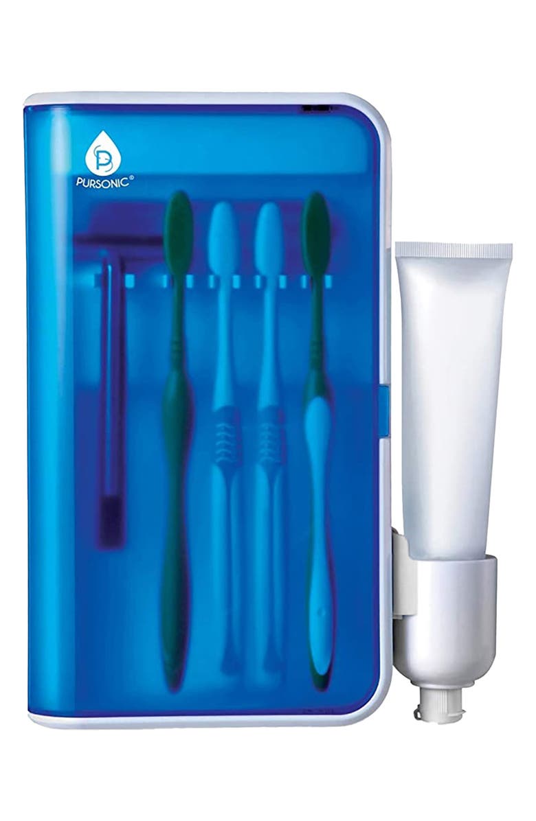 PURSONIC UV Family Toothbrush Sanitizer, Alternate, color, Blue