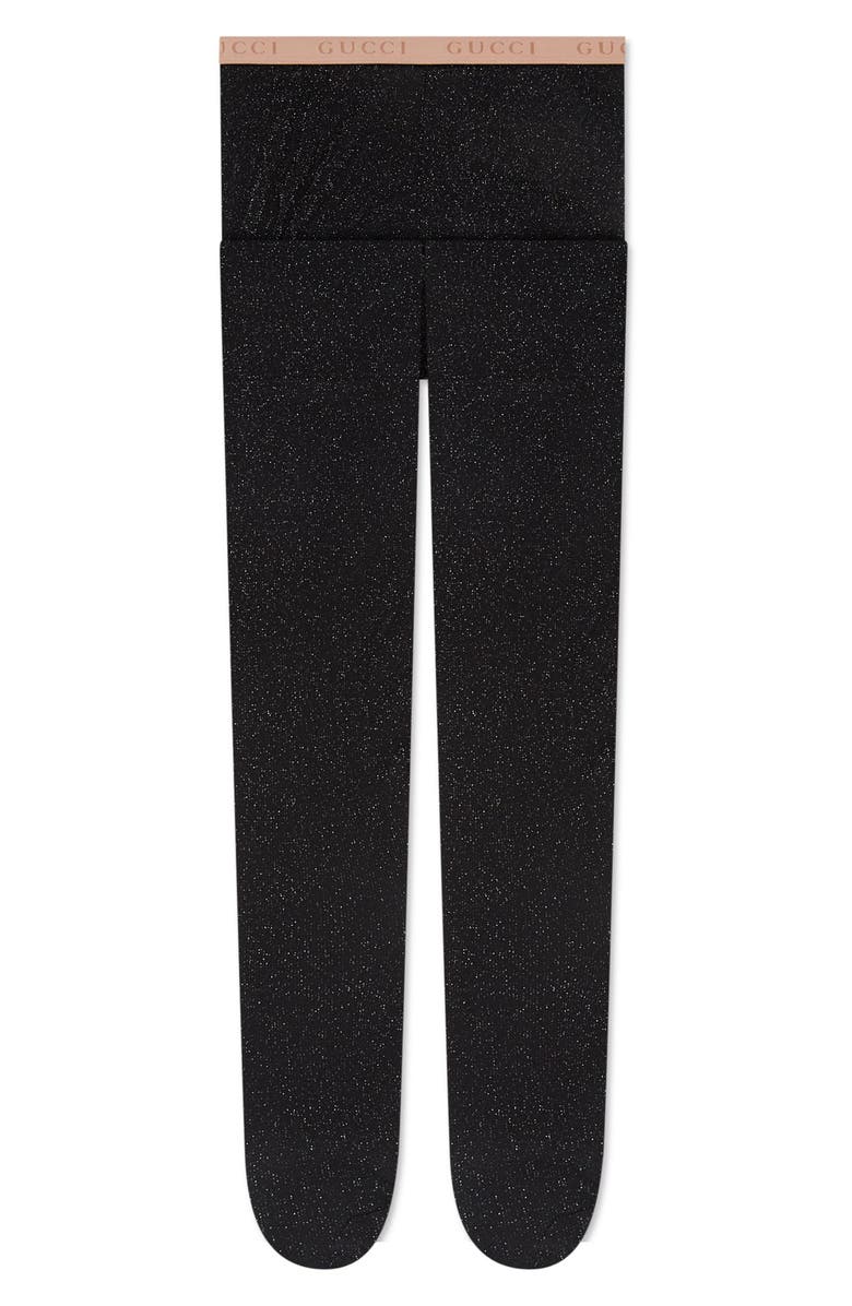 Gucci Metallic Tights, Alternate, color, 