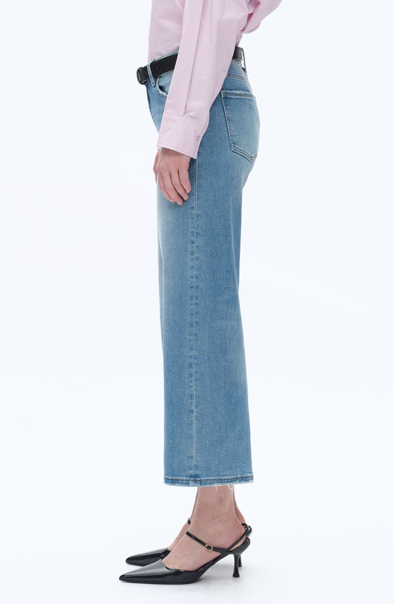 Bayeas Low Rise Ankle Wide Leg Jeans, Alternate, color, Retro Light Blue