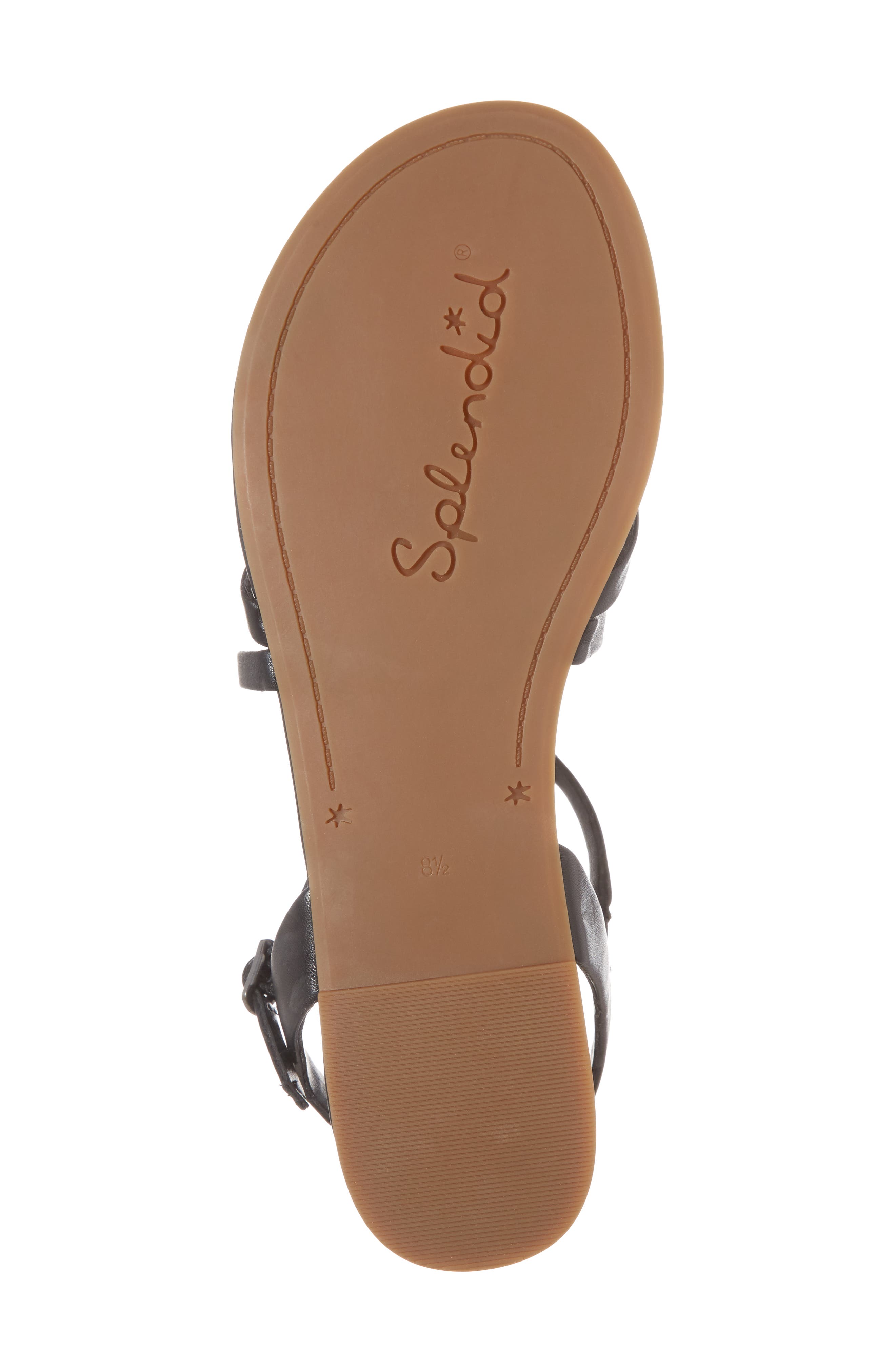 Splendid Brett Strappy Flat Sandal, Alternate, color, 