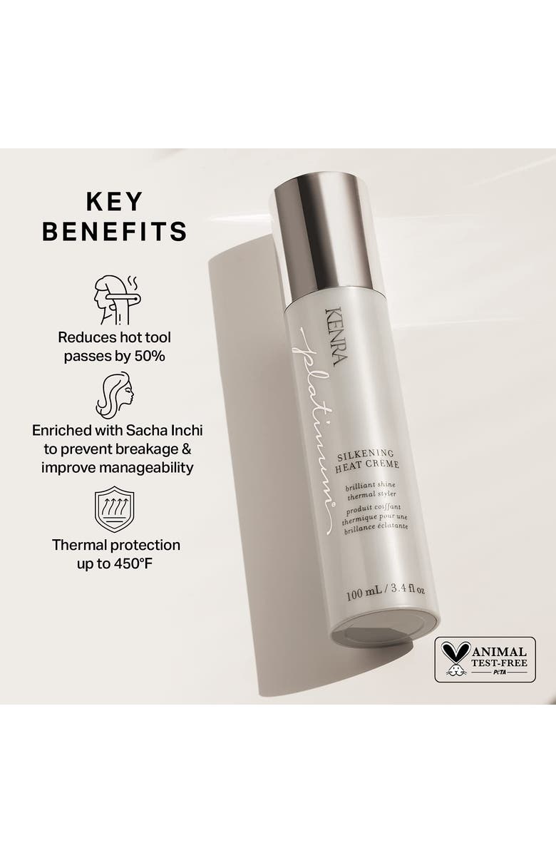 KENRA Platinum Silkening Heat Crème 3.4 oz, Alternate, color, N/A