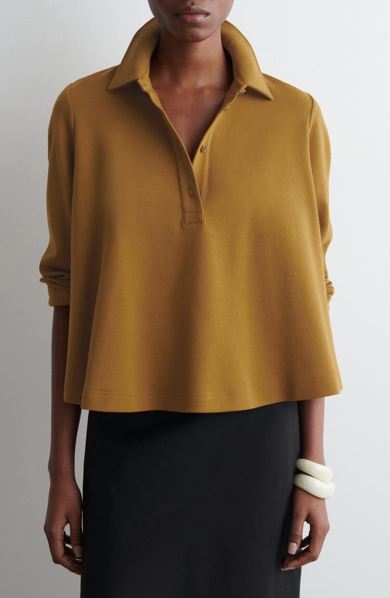 COS Adoria Polo Top, Main, color,