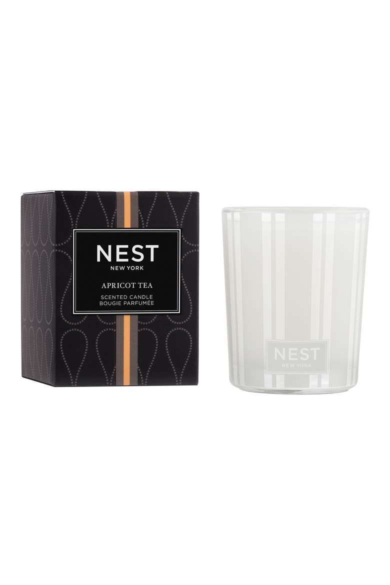 Apricot Tea Scented Candle, Alternate, color, NO COLOR