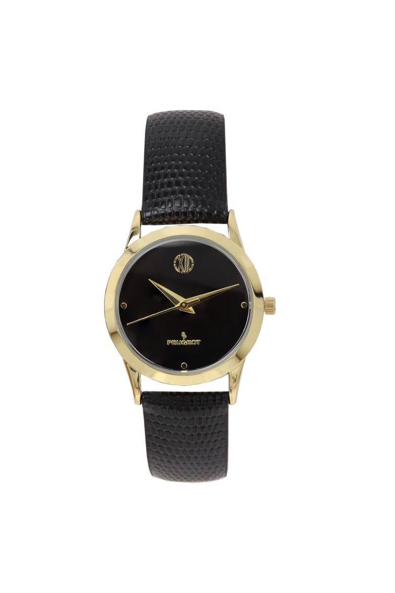 Wafer Slims Designer Status Minimlaist Watch- 30MM, Main, color, Black