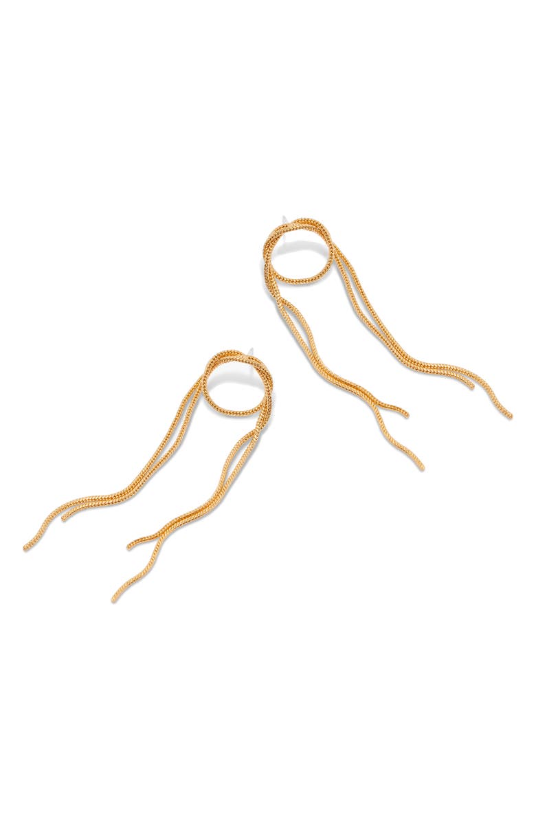 Brook and York Shea Chain Drop Earrings, Alternate, color, Gold