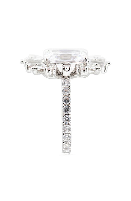 Nadri Stellar Halo Ring In Metallic