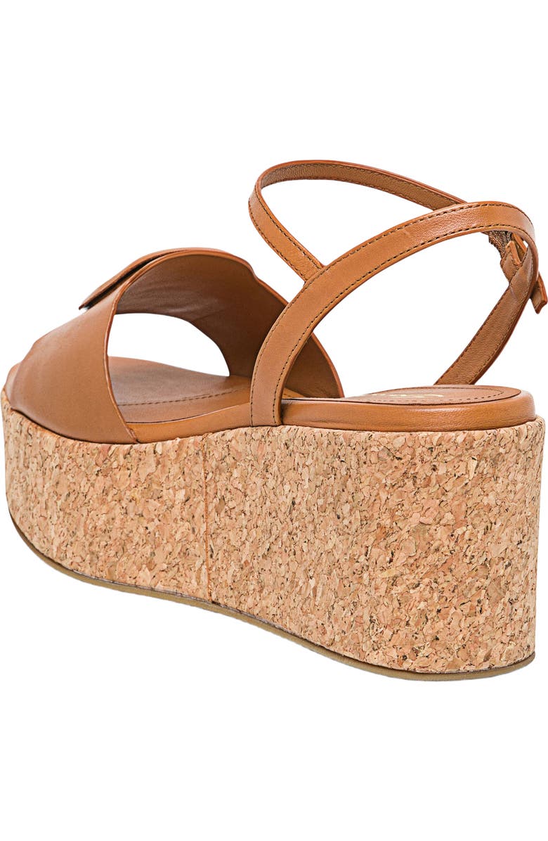 Santoni Women
s wedge, Alternate, color, Light Brown